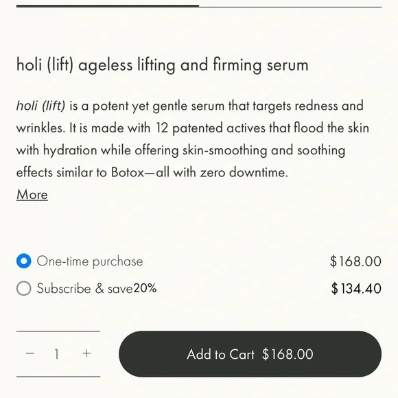 Holi Lift (used once- full bottle) - Picture 6 of 9